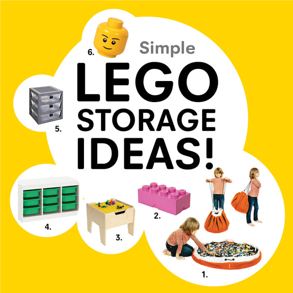 Simple LEGO Storage Ideas