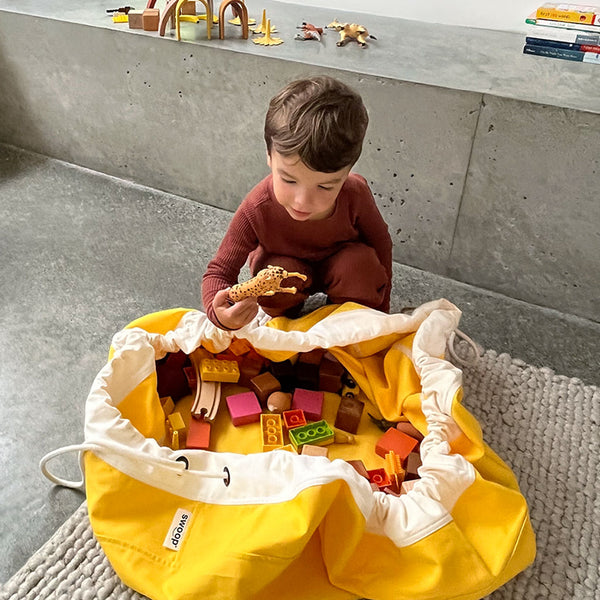 Tummy Time Sensory Bag Play - Pink Oatmeal